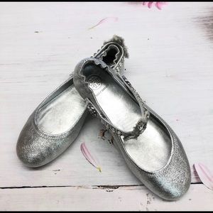 Tory Burch bling silver 2 way shoe sandals